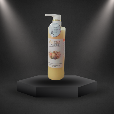 Sữa Tắm Dưỡng Ẩm Hương Nước Hoa Pháp Allover CHAMOMILE 750ml (Vàng Đục)
