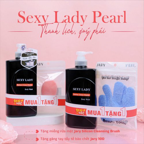 Sữa Tắm Nước Hoa Sexy Lady 700ml – Pearl (KM)