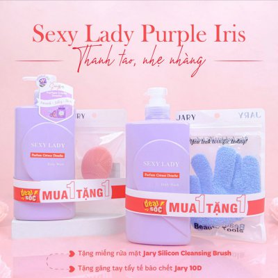 Sữa Tắm Nước Hoa Sexy Lady 700ml – Purple Iris (KM)