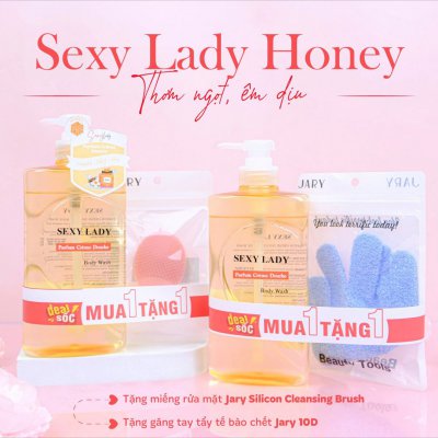 Sữa Tắm Nước Hoa Sexy Lady 700ml – Honey (KM)